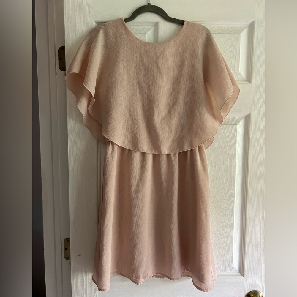 Vero Moda Dress in blush pink